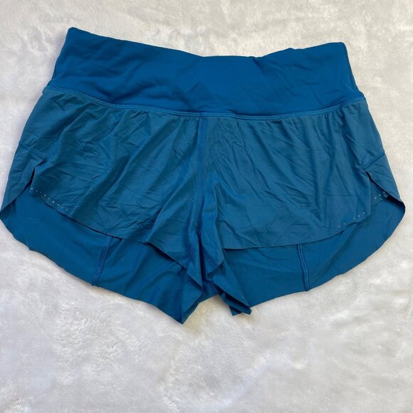 Lululemon Chase Me Short Women's Size 6 Whirlpool Blue 2.5" Running Athletic FLA - Picture 14 of 14